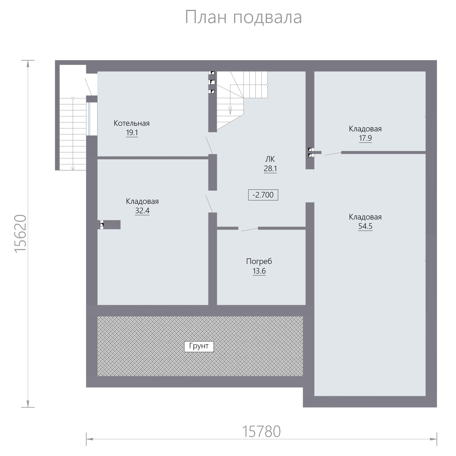 Одноэтажный дом D122